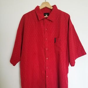 GUCCI- Vintage Red Button Down Shirt